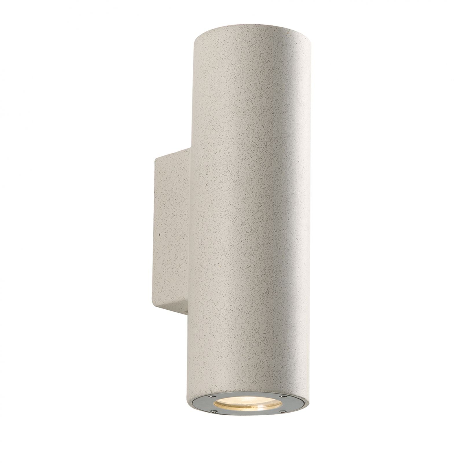 Applique per esterno in cemento bianco IP65 biemissione 2xGU10 non incluse PORTLAND Applique per esterno in cemento bianco IP65 biemissione 2xGU10 non incluse PORTLAND